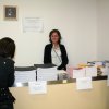 Emma al desk